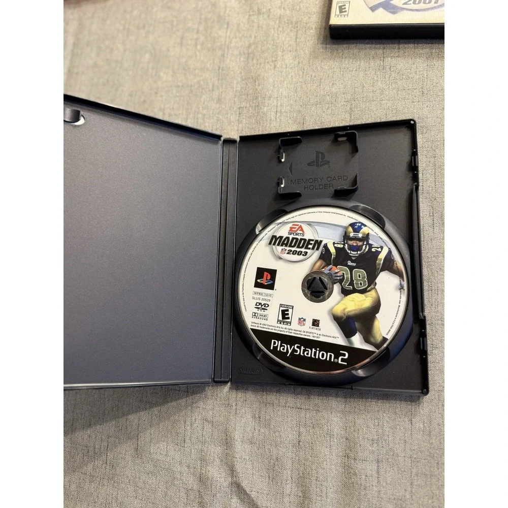 NCAA Football 07 (Sony PlayStation 2, 2006). Untested w/pamphlet‎ Estate